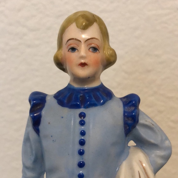 Pottery Figurine Little Boy Blue 7.75"H - Picture 4 of 13